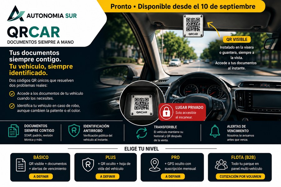 QR Car — pasaporte digital vehicular
